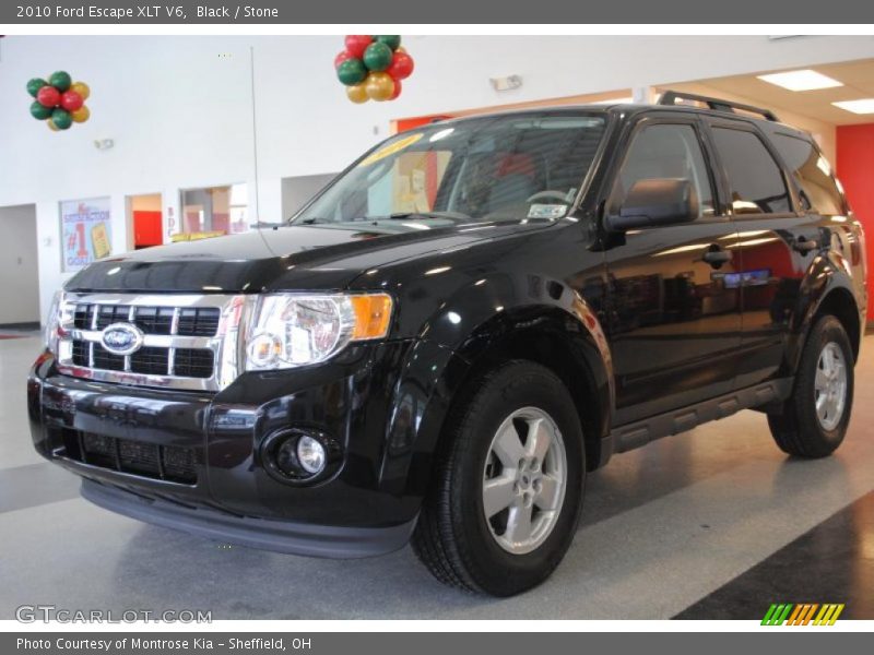 Black / Stone 2010 Ford Escape XLT V6