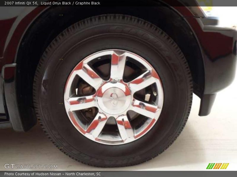 Liquid Onyx Black / Graphite Black 2007 Infiniti QX 56