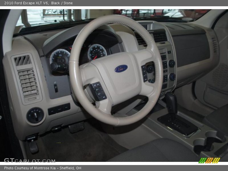 Black / Stone 2010 Ford Escape XLT V6