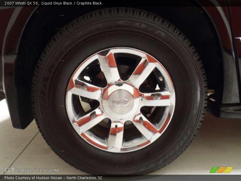 Liquid Onyx Black / Graphite Black 2007 Infiniti QX 56