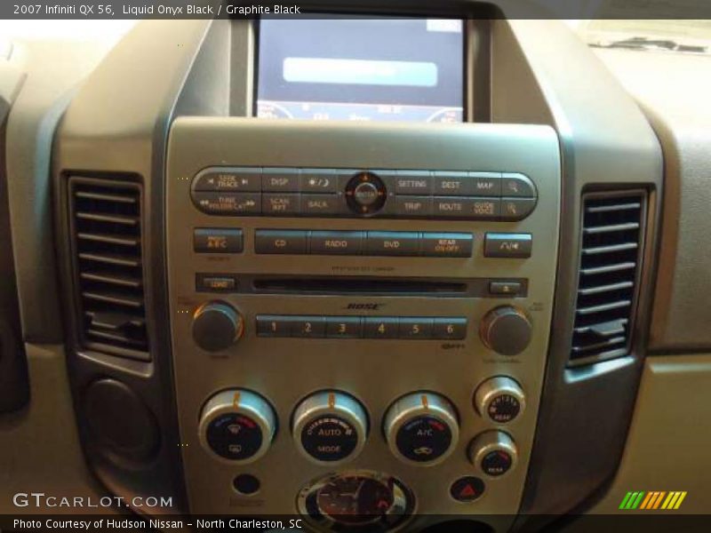 Liquid Onyx Black / Graphite Black 2007 Infiniti QX 56