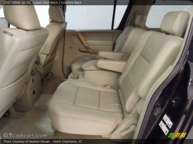 Liquid Onyx Black / Graphite Black 2007 Infiniti QX 56