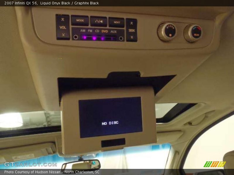 Liquid Onyx Black / Graphite Black 2007 Infiniti QX 56