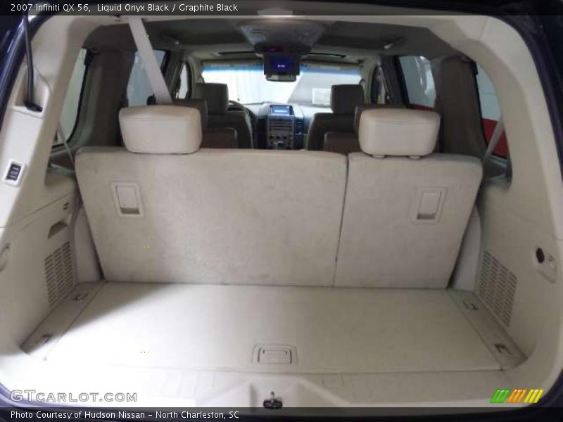 Liquid Onyx Black / Graphite Black 2007 Infiniti QX 56