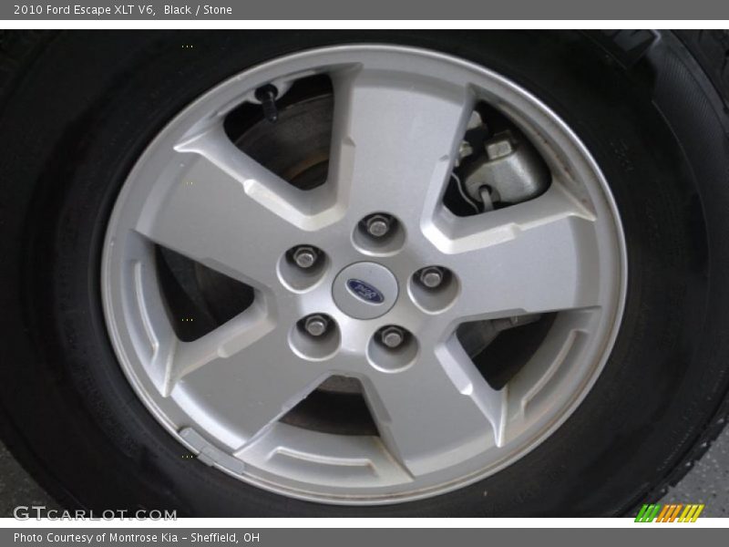 Black / Stone 2010 Ford Escape XLT V6