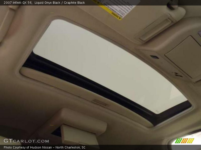 Liquid Onyx Black / Graphite Black 2007 Infiniti QX 56