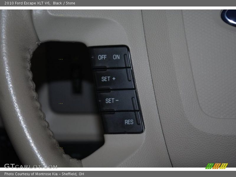 Black / Stone 2010 Ford Escape XLT V6