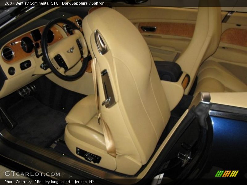 Dark Sapphire / Saffron 2007 Bentley Continental GTC