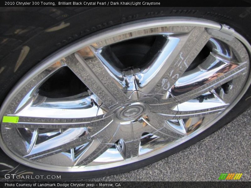 Brilliant Black Crystal Pearl / Dark Khaki/Light Graystone 2010 Chrysler 300 Touring