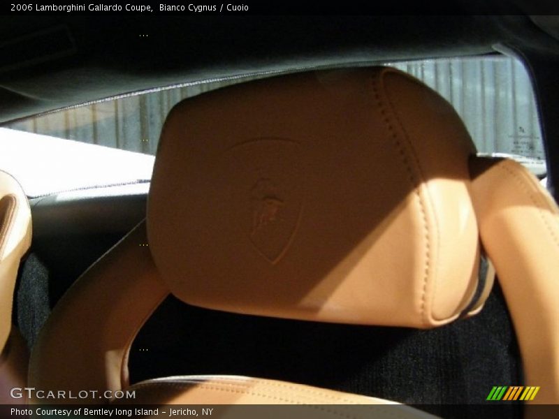 Bianco Cygnus / Cuoio 2006 Lamborghini Gallardo Coupe