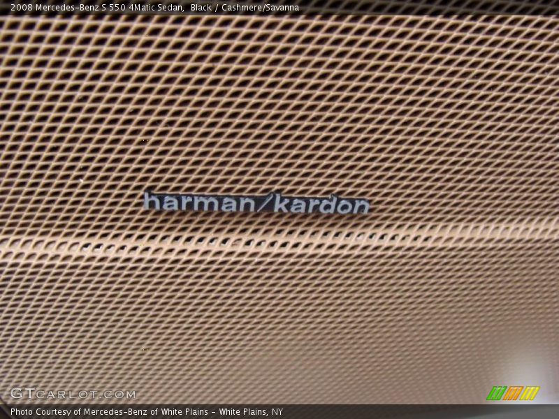 Black / Cashmere/Savanna 2008 Mercedes-Benz S 550 4Matic Sedan