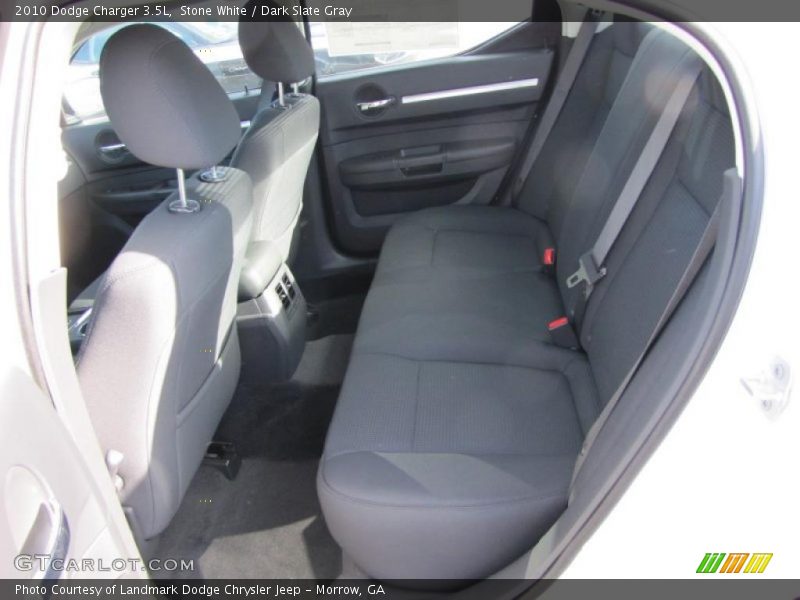 Stone White / Dark Slate Gray 2010 Dodge Charger 3.5L