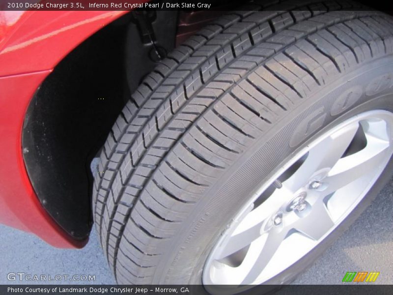 Inferno Red Crystal Pearl / Dark Slate Gray 2010 Dodge Charger 3.5L