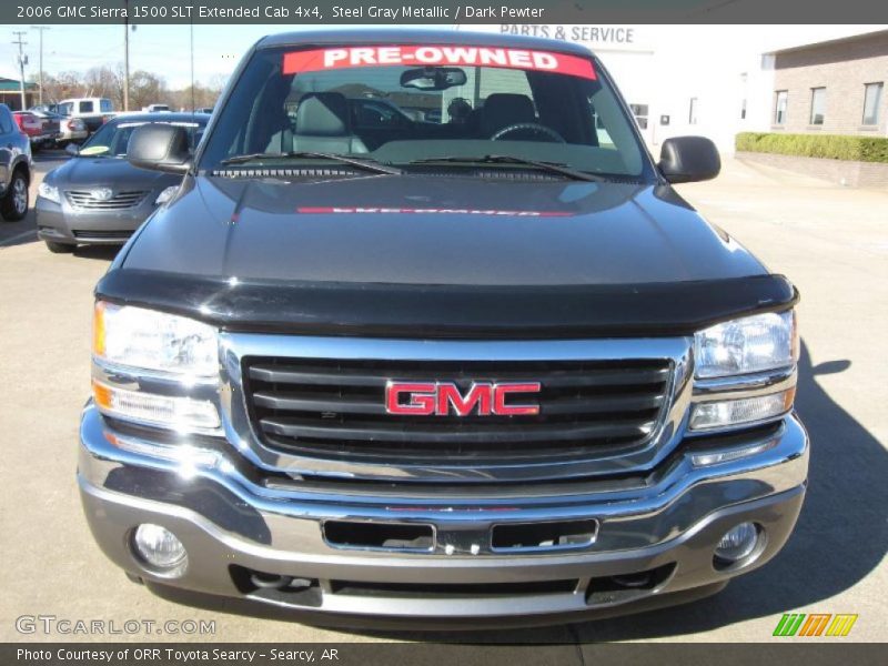 Steel Gray Metallic / Dark Pewter 2006 GMC Sierra 1500 SLT Extended Cab 4x4