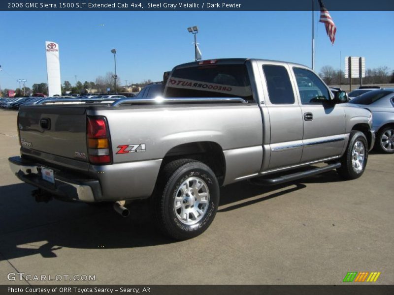 Steel Gray Metallic / Dark Pewter 2006 GMC Sierra 1500 SLT Extended Cab 4x4