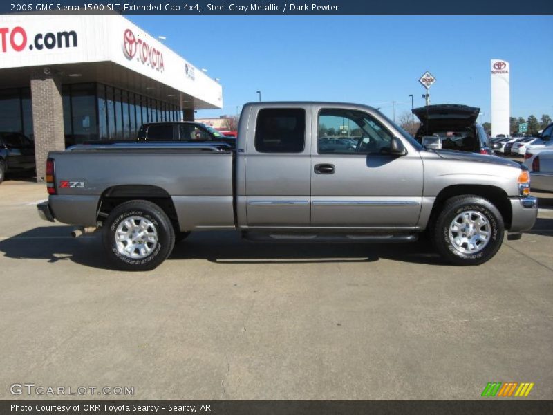 Steel Gray Metallic / Dark Pewter 2006 GMC Sierra 1500 SLT Extended Cab 4x4