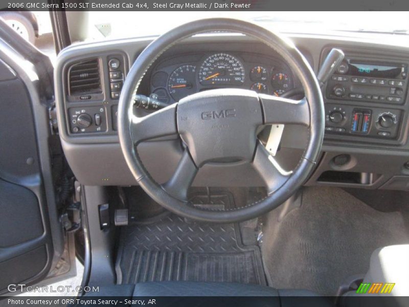Steel Gray Metallic / Dark Pewter 2006 GMC Sierra 1500 SLT Extended Cab 4x4