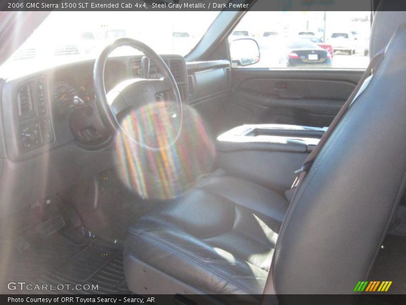 Steel Gray Metallic / Dark Pewter 2006 GMC Sierra 1500 SLT Extended Cab 4x4