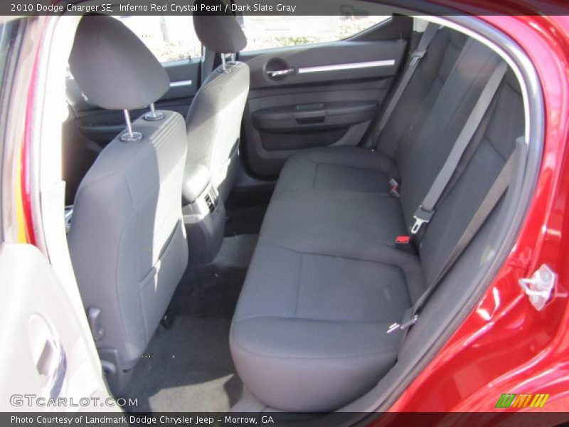Inferno Red Crystal Pearl / Dark Slate Gray 2010 Dodge Charger SE