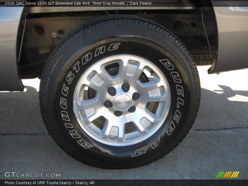 Steel Gray Metallic / Dark Pewter 2006 GMC Sierra 1500 SLT Extended Cab 4x4
