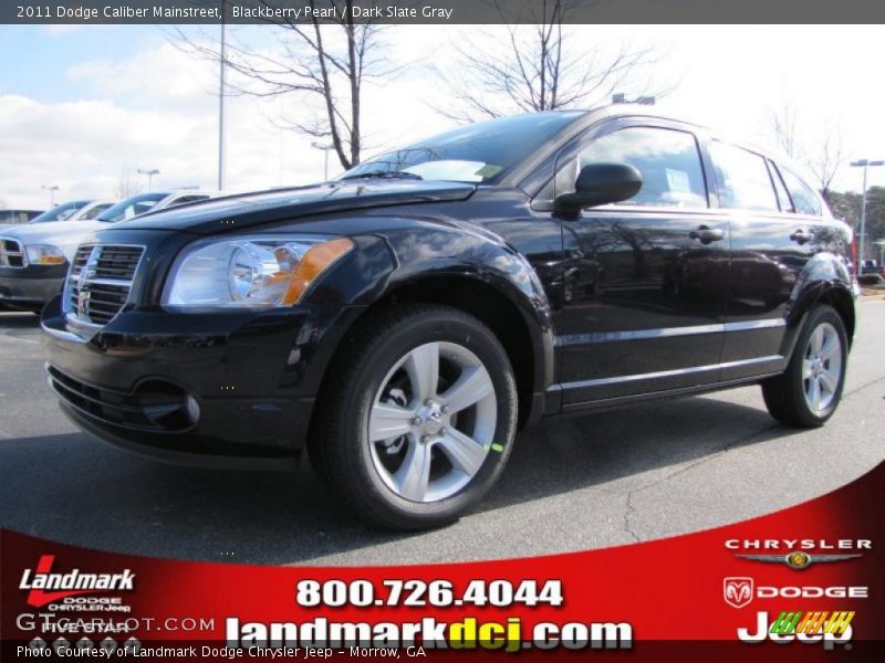 Blackberry Pearl / Dark Slate Gray 2011 Dodge Caliber Mainstreet