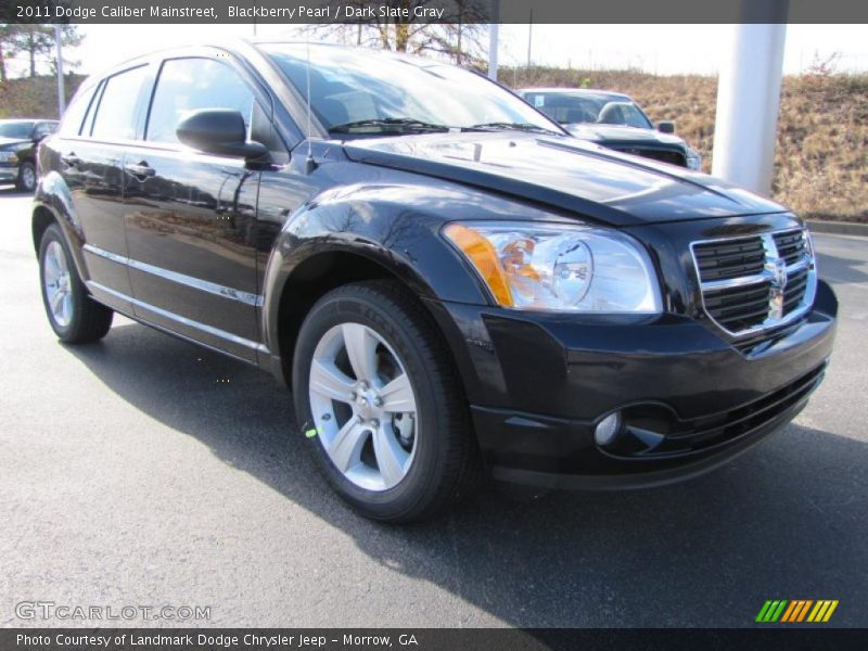 Blackberry Pearl / Dark Slate Gray 2011 Dodge Caliber Mainstreet