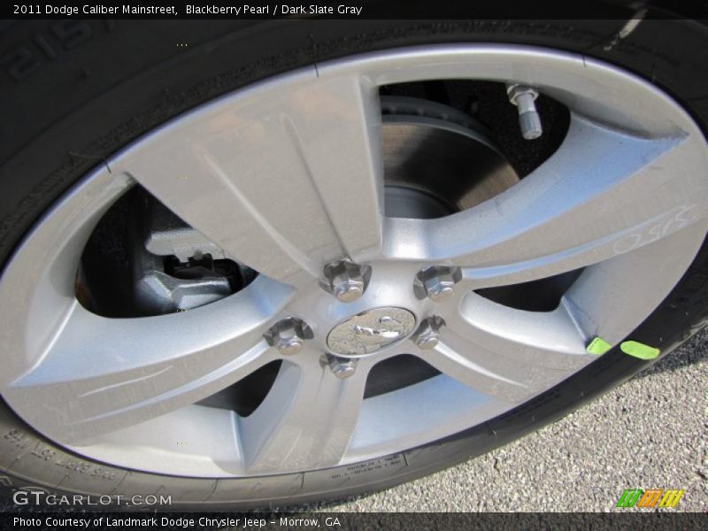 Blackberry Pearl / Dark Slate Gray 2011 Dodge Caliber Mainstreet