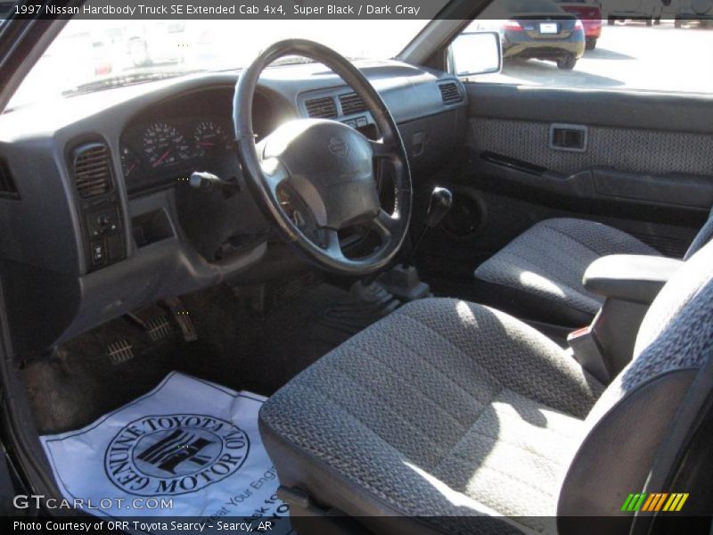  1997 Hardbody Truck SE Extended Cab 4x4 Dark Gray Interior