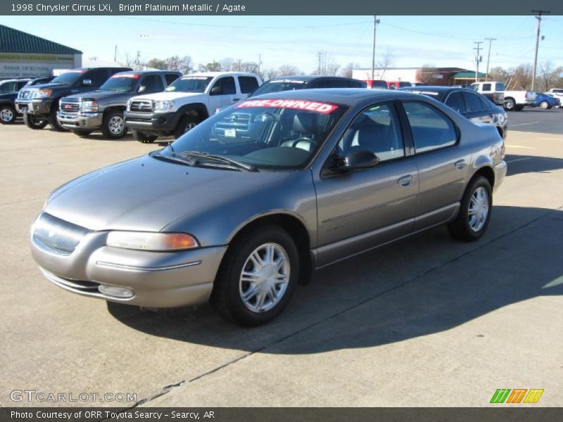 Bright Platinum Metallic / Agate 1998 Chrysler Cirrus LXi