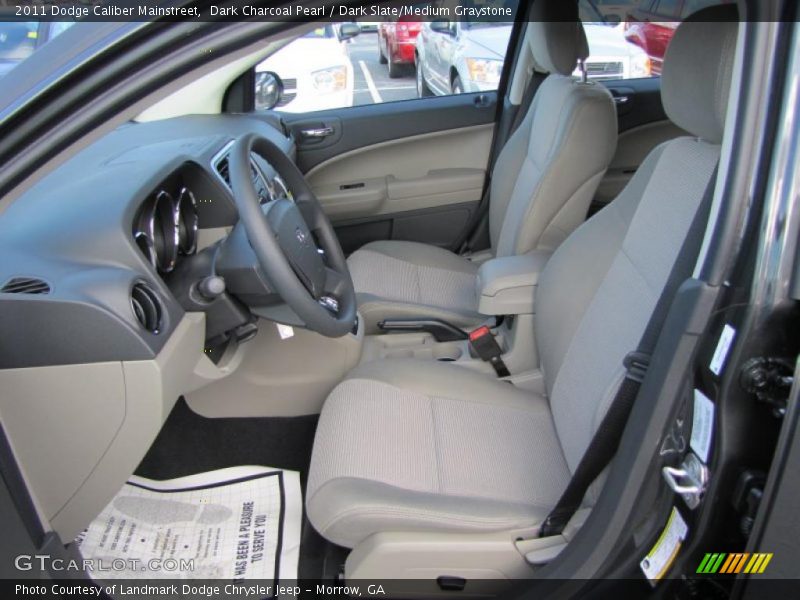  2011 Caliber Mainstreet Dark Slate/Medium Graystone Interior