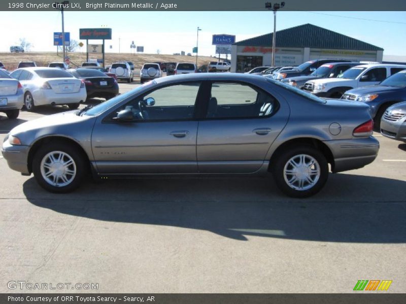 Bright Platinum Metallic / Agate 1998 Chrysler Cirrus LXi