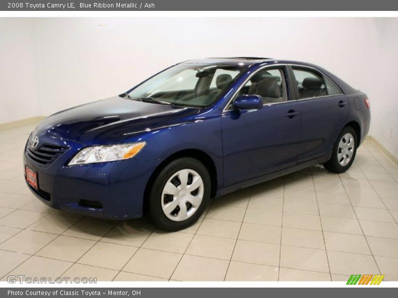 Blue Ribbon Metallic / Ash 2008 Toyota Camry LE