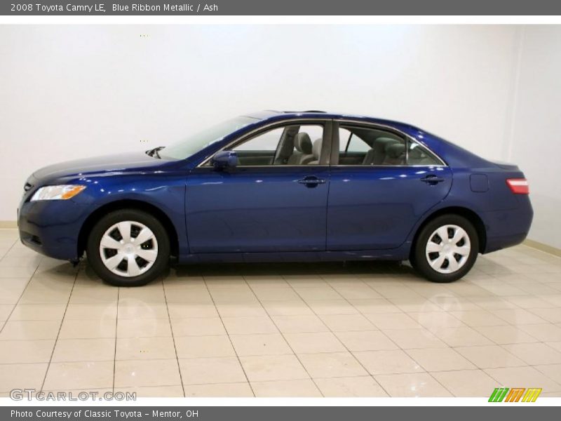 Blue Ribbon Metallic / Ash 2008 Toyota Camry LE
