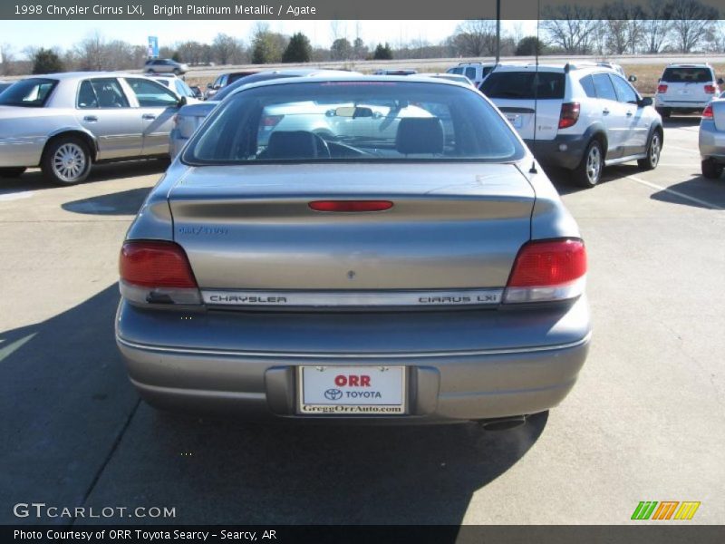 Bright Platinum Metallic / Agate 1998 Chrysler Cirrus LXi