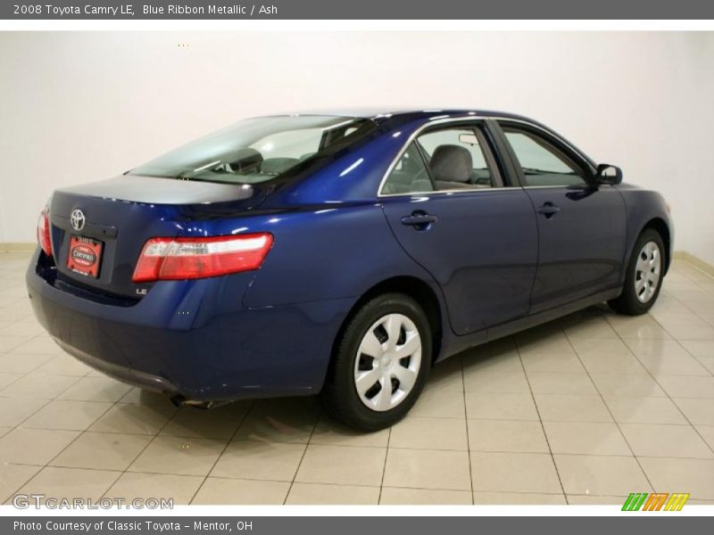 Blue Ribbon Metallic / Ash 2008 Toyota Camry LE