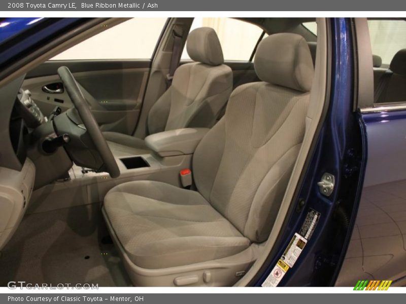 Blue Ribbon Metallic / Ash 2008 Toyota Camry LE