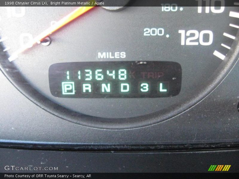 Bright Platinum Metallic / Agate 1998 Chrysler Cirrus LXi