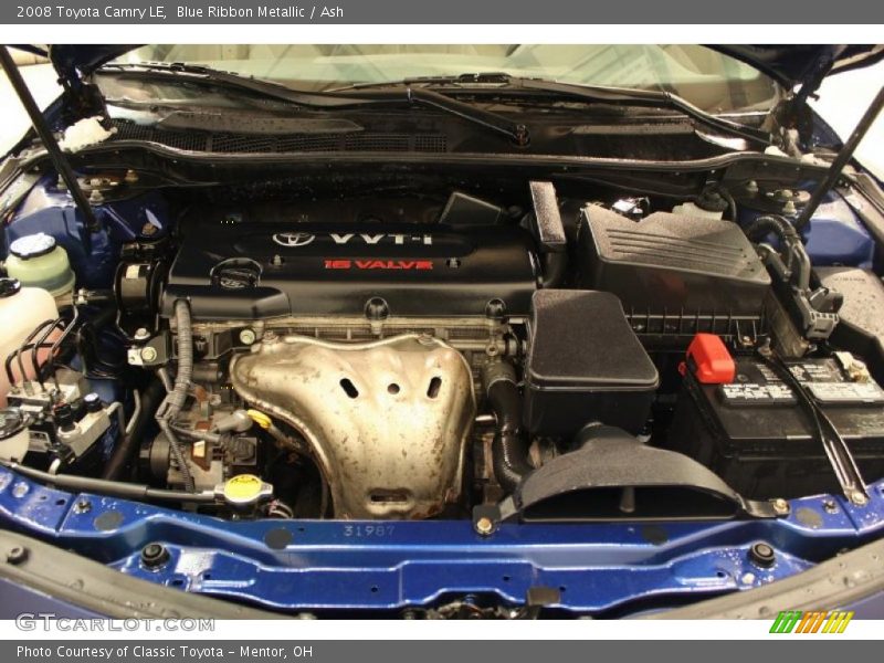 Blue Ribbon Metallic / Ash 2008 Toyota Camry LE