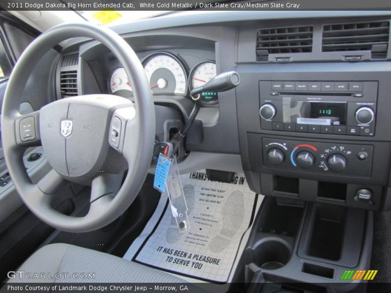Dashboard of 2011 Dakota Big Horn Extended Cab