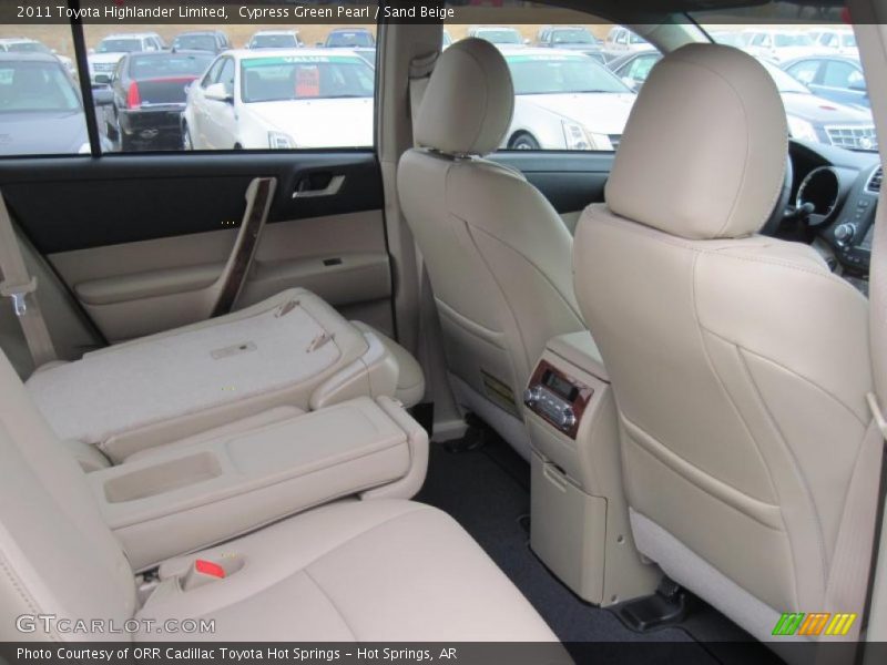  2011 Highlander Limited Sand Beige Interior