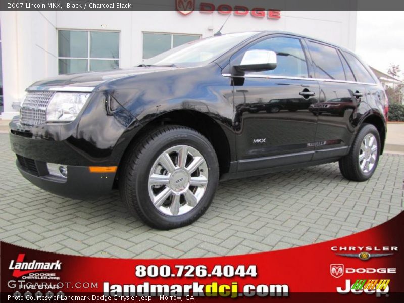 Black / Charcoal Black 2007 Lincoln MKX