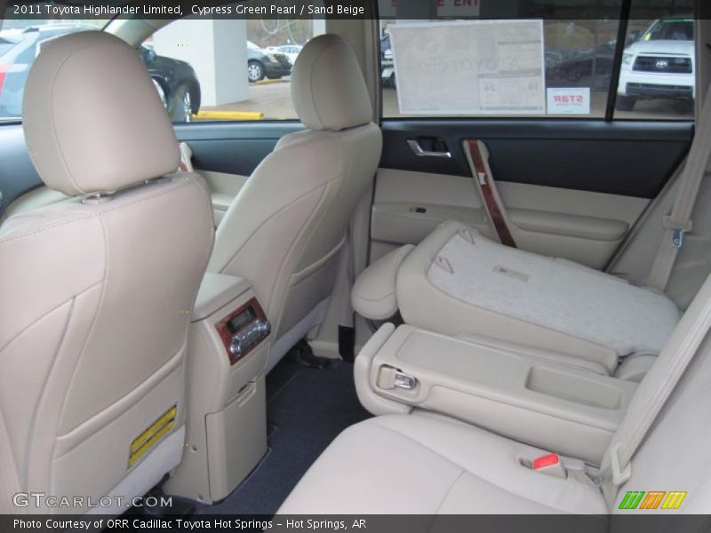  2011 Highlander Limited Sand Beige Interior