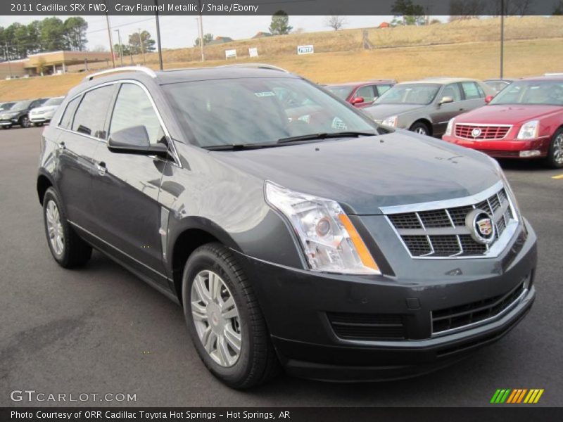 Gray Flannel Metallic / Shale/Ebony 2011 Cadillac SRX FWD