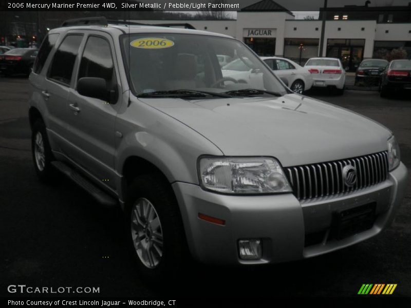 Silver Metallic / Pebble/Light Parchment 2006 Mercury Mariner Premier 4WD