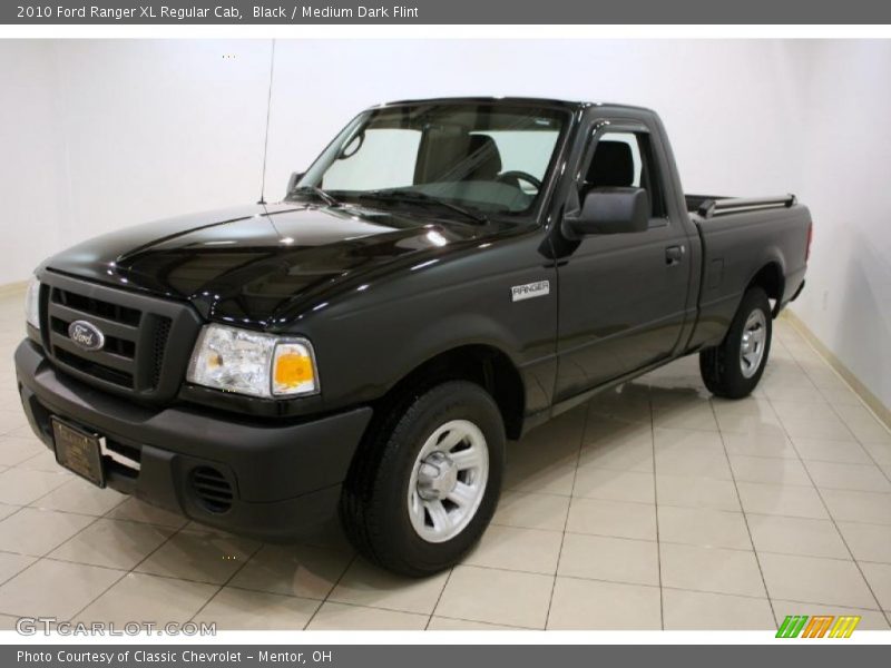 Front 3/4 View of 2010 Ranger XL Regular Cab
