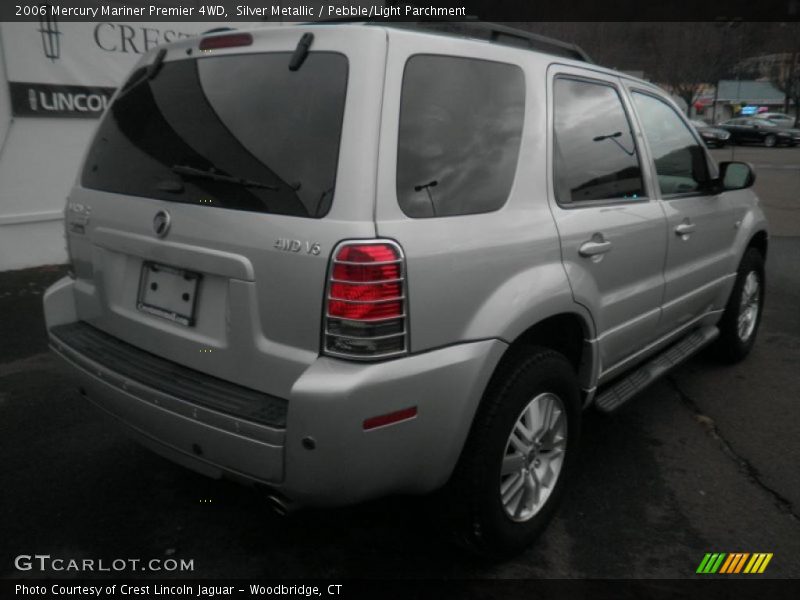 Silver Metallic / Pebble/Light Parchment 2006 Mercury Mariner Premier 4WD