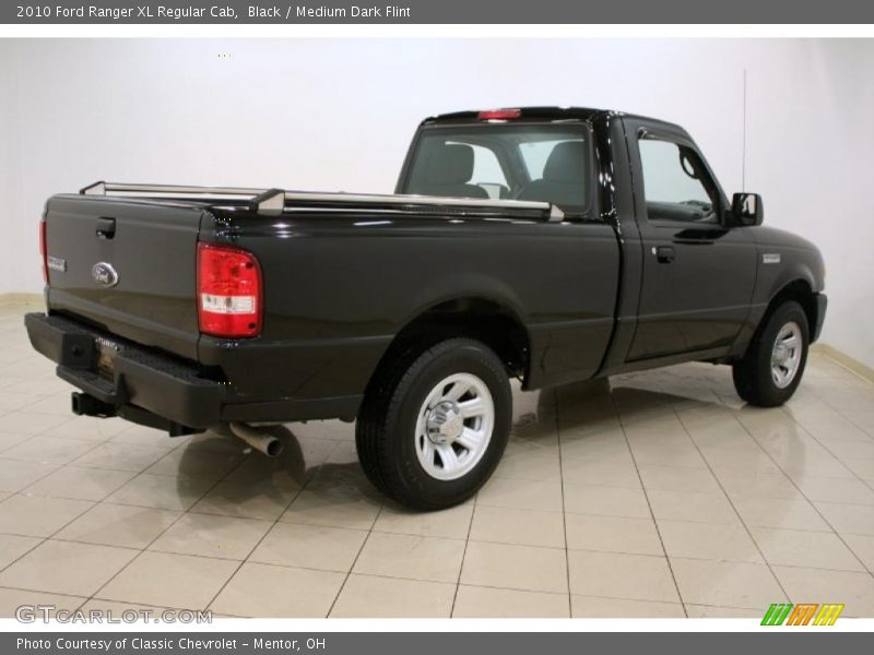 Black / Medium Dark Flint 2010 Ford Ranger XL Regular Cab