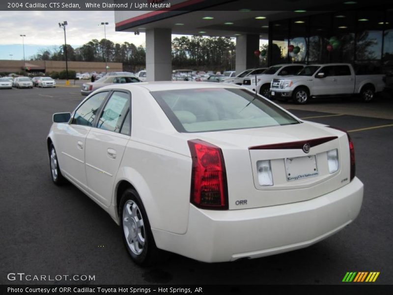 White Diamond / Light Neutral 2004 Cadillac CTS Sedan