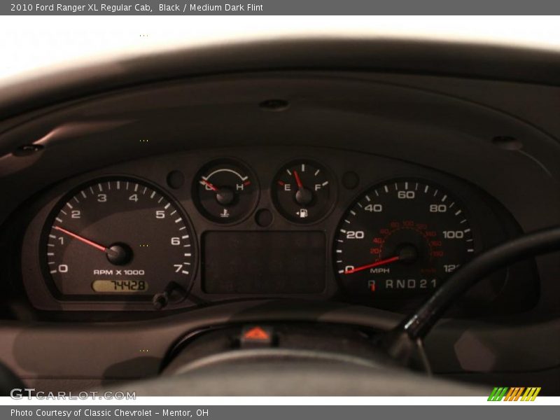  2010 Ranger XL Regular Cab XL Regular Cab Gauges