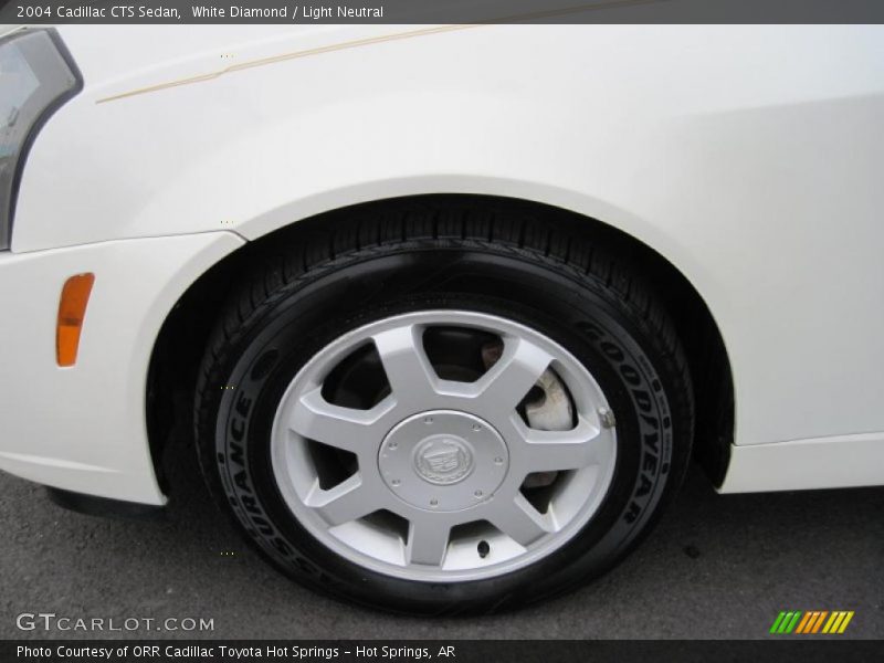 White Diamond / Light Neutral 2004 Cadillac CTS Sedan